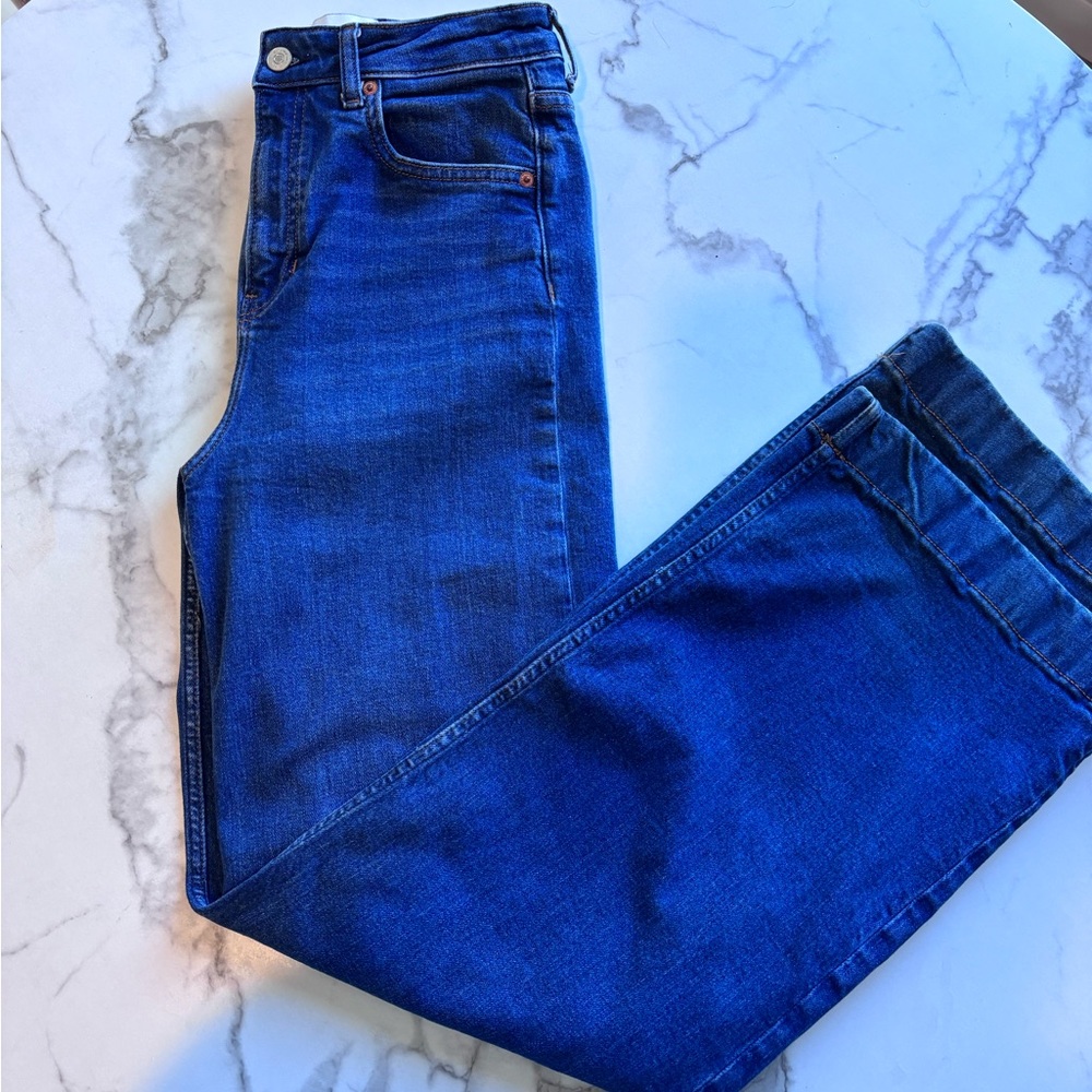 Reformation Bex Super Stretch High Rise Wide Leg Jeans